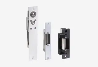 Cerraduras eléctricas y contrapernos de seguridad DoorKing para puertas comerciales