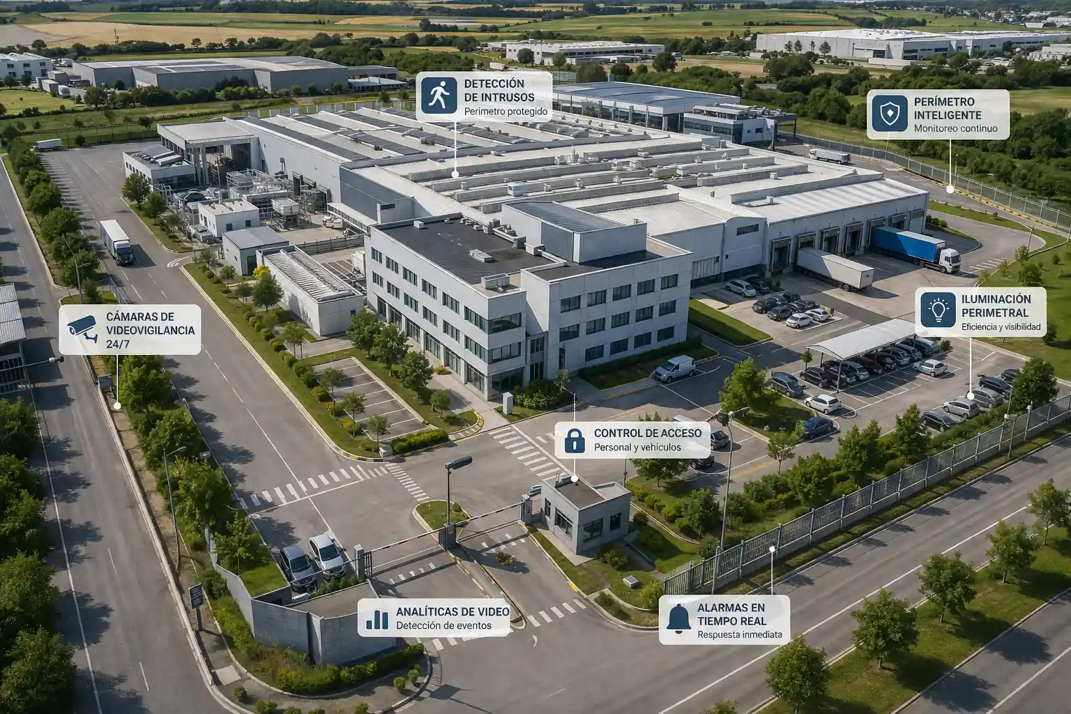 Soluciones en sector Industrial
