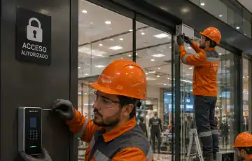 Instalación de barreras vehiculares y bolardos para control de tráfico